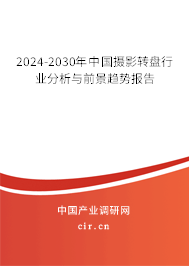 2024-2030年中國攝影轉(zhuǎn)盤行業(yè)分析與前景趨勢報(bào)告