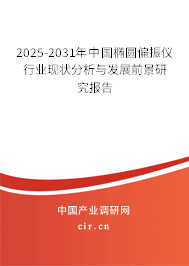 2025-2031年中國橢圓偏振儀行業(yè)現(xiàn)狀分析與發(fā)展前景研究報告