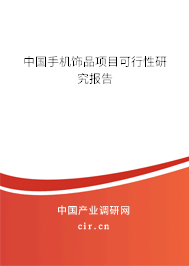 中國(guó)手機(jī)飾品項(xiàng)目可行性研究報(bào)告 中國(guó)手機(jī)飾品項(xiàng)目可行性研究報(bào)告