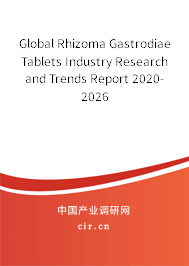 Global Rhizoma Gastrodiae Tablets Industry Research and Trends Report 2020-2026 Global Rhizoma Gastrodiae Tablets Industry Research and Trends Report 2020-2026