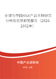 全球與中國KNX產(chǎn)品市場研究分析及前景趨勢報告(2026-2032年) 全球與中國KNX產(chǎn)品市場研究分析及前景趨勢報告(2026-2032年)