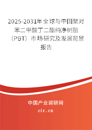 2025-2031年全球與中國(guó)聚對(duì)苯二甲酸丁二酯純凈樹(shù)脂（PBT）市場(chǎng)研究及發(fā)展前景報(bào)告