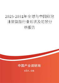 2025-2031年全球與中國軟泡沫聚氨酯行業(yè)現(xiàn)狀及前景分析報(bào)告 2025-2031年全球與中國軟泡沫聚氨酯行業(yè)現(xiàn)狀及前景分析報(bào)告