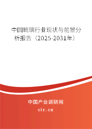 中國琉璃行業(yè)現(xiàn)狀與前景分析報告（2025-2031年）
