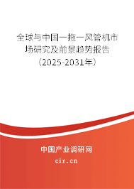 全球與中國一拖一風管機市場研究及前景趨勢報告（2025-2031年）