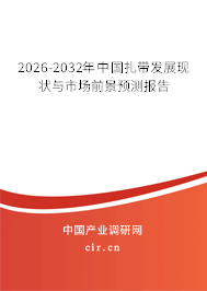 2025-2031年中國扎帶發(fā)展現(xiàn)狀與市場前景預(yù)測報告 2025-2031年中國扎帶發(fā)展現(xiàn)狀與市場前景預(yù)測報告
