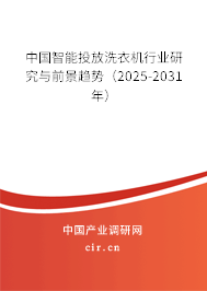 中國(guó)智能投放洗衣機(jī)行業(yè)研究與前景趨勢(shì)（2025-2031年）