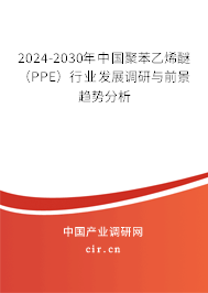2024-2030年中國(guó)聚苯乙烯醚(PPE)行業(yè)發(fā)展調(diào)研與前景趨勢(shì)分析 2024-2030年中國(guó)聚苯乙烯醚(PPE)行業(yè)發(fā)展調(diào)研與前景趨勢(shì)分析