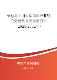 全球與中國大型蹦床行業(yè)研究分析及發(fā)展前景報告(2025-2031年) 全球與中國大型蹦床行業(yè)研究分析及發(fā)展前景報告(2025-2031年)