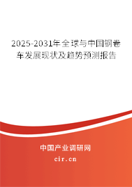 2025-2031年全球與中國(guó)鋼卷車發(fā)展現(xiàn)狀及趨勢(shì)預(yù)測(cè)報(bào)告