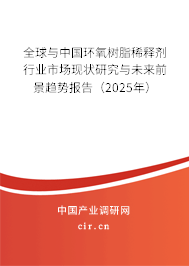 全球與中國(guó)環(huán)氧樹脂稀釋劑行業(yè)市場(chǎng)現(xiàn)狀研究與未來前景趨勢(shì)報(bào)告（2025年）