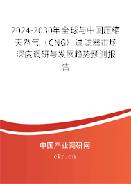 2024-2030年全球與中國(guó)壓縮天然氣(CNG)過(guò)濾器市場(chǎng)深度調(diào)研與發(fā)展趨勢(shì)預(yù)測(cè)報(bào)告 2024-2030年全球與中國(guó)壓縮天然氣(CNG)過(guò)濾器市場(chǎng)深度調(diào)研與發(fā)展趨勢(shì)預(yù)測(cè)報(bào)告