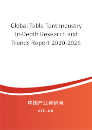 Global Table Tent Industry In-Depth Research and Trends Report 2020-2026