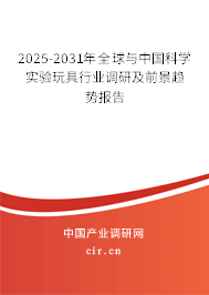 2025-2031年全球與中國科學(xué)實(shí)驗(yàn)玩具行業(yè)調(diào)研及前景趨勢報(bào)告