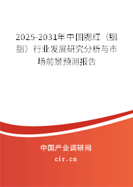 2025-2031年中國(guó)腮紅(胭脂)行業(yè)發(fā)展研究分析與市場(chǎng)前景預(yù)測(cè)報(bào)告 2025-2031年中國(guó)腮紅(胭脂)行業(yè)發(fā)展研究分析與市場(chǎng)前景預(yù)測(cè)報(bào)告