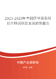 2023-2029年中國三甲基氯硅烷市場調(diào)研及發(fā)展趨勢報(bào)告