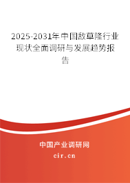 2025-2031年中國敵草隆行業(yè)現(xiàn)狀全面調(diào)研與發(fā)展趨勢報(bào)告