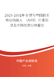 2026-2032年全球與中國自主移動機器人（AMR）行業(yè)現(xiàn)狀及市場前景分析報告