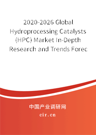 2020-2026 Global Hydroprocessing Catalysts (HPC) Market In-Depth Research and Trends Forecast Report 2020-2026 Global Hydroprocessing Catalysts (HPC) Market In-Depth Research and Trends Forecast Report