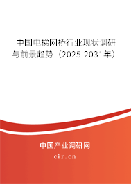 中國電梯網(wǎng)橋行業(yè)現(xiàn)狀調(diào)研與前景趨勢(2025-2031年) 中國電梯網(wǎng)橋行業(yè)現(xiàn)狀調(diào)研與前景趨勢(2025-2031年)