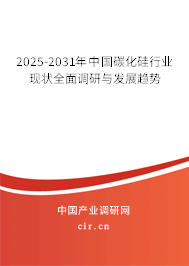 2025-2031年中國碳化硅行業(yè)現狀全面調研與發(fā)展趨勢