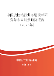 中國旋挖鉆行業(yè)市場現(xiàn)狀研究與未來前景趨勢報告（2025年）