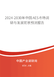 2023-2029年中國AES市場調(diào)研與發(fā)展前景預(yù)測報告 2023-2029年中國AES市場調(diào)研與發(fā)展前景預(yù)測報告