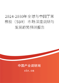 2024-2030年全球與中國丁苯橡膠（SBR）市場深度調(diào)研與發(fā)展趨勢預(yù)測報告