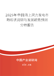2025年中國(guó)海上風(fēng)力發(fā)電市場(chǎng)現(xiàn)狀調(diào)研與發(fā)展趨勢(shì)預(yù)測(cè)分析報(bào)告 2025年中國(guó)海上風(fēng)力發(fā)電市場(chǎng)現(xiàn)狀調(diào)研與發(fā)展趨勢(shì)預(yù)測(cè)分析報(bào)告