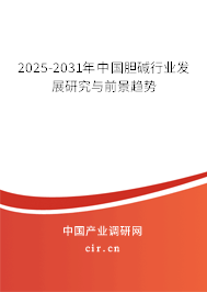 2025-2031年中國膽堿行業(yè)發(fā)展研究與前景趨勢