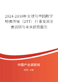 2024-2030年全球與中國數(shù)字地面?zhèn)鬏敚―TT）行業(yè)發(fā)展全面調研與未來趨勢報告