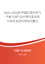 2025-2031年中國(guó)壓縮天然氣汽車與加氣站市場(chǎng)深度調(diào)查分析及發(fā)展前景研究報(bào)告 2025-2031年中國(guó)壓縮天然氣汽車與加氣站市場(chǎng)深度調(diào)查分析及發(fā)展前景研究報(bào)告
