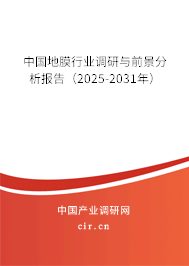中國地膜行業(yè)調(diào)研與前景分析報(bào)告(2025-2031年) 中國地膜行業(yè)調(diào)研與前景分析報(bào)告(2025-2031年)
