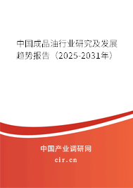 中國(guó)成品油行業(yè)研究及發(fā)展趨勢(shì)報(bào)告(2025-2031年) 中國(guó)成品油行業(yè)研究及發(fā)展趨勢(shì)報(bào)告(2025-2031年)