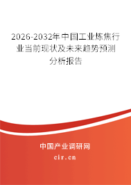 2026-2032年中國工業(yè)煉焦行業(yè)當(dāng)前現(xiàn)狀及未來趨勢預(yù)測分析報(bào)告 2026-2032年中國工業(yè)煉焦行業(yè)當(dāng)前現(xiàn)狀及未來趨勢預(yù)測分析報(bào)告