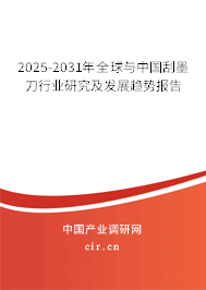 2025-2031年全球與中國刮墨刀行業(yè)研究及發(fā)展趨勢報告