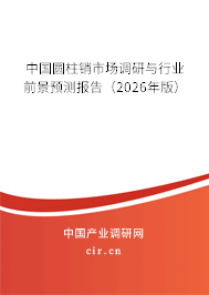 中國圓柱銷市場調(diào)研與行業(yè)前景預測報告（2025年版）