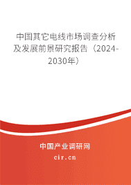 中國其它電線市場調(diào)查分析及發(fā)展前景研究報告（2023-2029年）