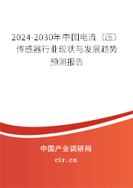 2024-2030年中國電流(壓)傳感器行業(yè)現(xiàn)狀與發(fā)展趨勢預(yù)測報(bào)告 2024-2030年中國電流(壓)傳感器行業(yè)現(xiàn)狀與發(fā)展趨勢預(yù)測報(bào)告