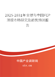 2025-2031年全球與中國FEP薄膜市場研究及趨勢預(yù)測報告