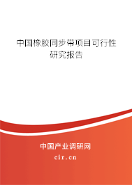 中國橡膠同步帶項目可行性研究報告 中國橡膠同步帶項目可行性研究報告