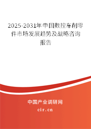 2025-2031年中國數(shù)控車削零件市場發(fā)展趨勢及戰(zhàn)略咨詢報告 2025-2031年中國數(shù)控車削零件市場發(fā)展趨勢及戰(zhàn)略咨詢報告