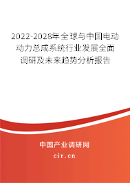 2022-2028年全球與中國電動(dòng)動(dòng)力總成系統(tǒng)行業(yè)發(fā)展全面調(diào)研及未來趨勢(shì)分析報(bào)告