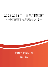 2025-2031年中國氣門座圈行業(yè)全面調研與發(fā)展趨勢報告