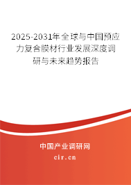 2025-2031年全球與中國預應力復合膜材行業(yè)發(fā)展深度調(diào)研與未來趨勢報告